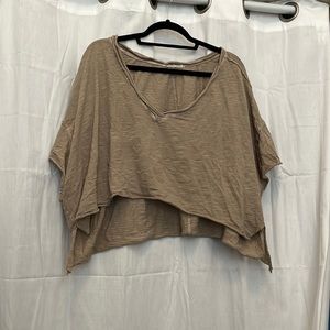 Free people oversize crop!